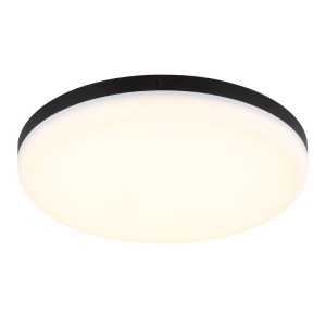Plafoniera LED design circular MATTHEW negru