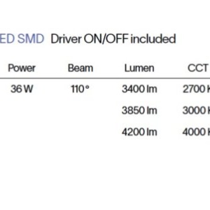 Plafoniera LED design circular, Universal pl d40 round 2700k - Img 5