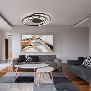 Plafoniera LED design modern circular Danza - Img 2
