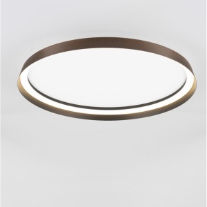 Plafoniera LED design modern circular ORMI coffee D-60cm 153376 universul-luminii.ro