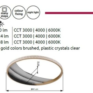 Plafoniera LED design modern CONSTANCE 52cm - Img 8