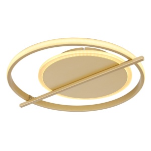 Plafoniera LED design modern Reball auriu - Img 1