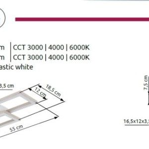 Plafoniera LED design modern WILTON - Img 7
