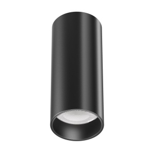 Plafoniera LED design tehnic Focus negru, 3000K 119536 universul-luminii.ro