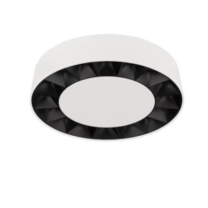 Plafoniera LED exterior moderna IP65 CONVEX alb D-17,6cm