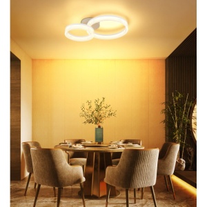 Plafoniera LED moderna circulara Marlenne - Img 2