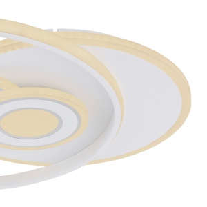 Plafoniera LED moderna cu telecomanda RODERICK 50W 202656 universul-luminii.ro