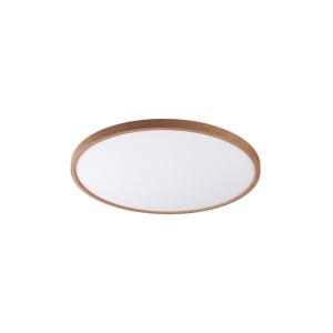 Plafoniera LED moderna design slim CAMI 40cm, wood