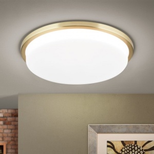 Plafoniera LED moderna LEROX 40cm alama mat 95606 universul-luminii.ro