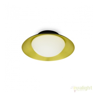 Plafoniera LED moderna SIDE G9 negru/auriu 62134