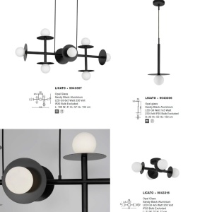 Plafoniera moderna design minimalist LICATO 4L 190166 universul-luminii.ro