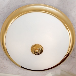 Plafoniera stil clasic Nostalgie 47cm alama matt/opal 98546 universul-luminii.ro