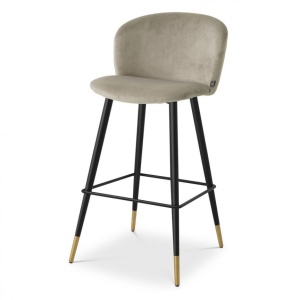 Scaun de bar design elegant LUX Volante, bej 115732 HZ