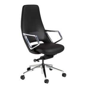 Scaun de birou modern piele sintetica Black