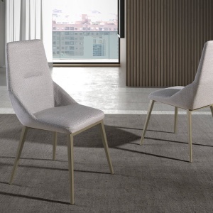 Scaun deosebit design LUX Light grey - Img 5