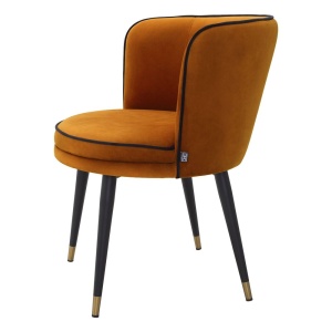 Scaun design LUX Grenada, savona portocaliu 115882 HZ - Img 3