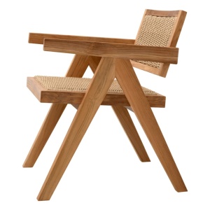 Scaun design natural pentru interior si exterior Kristo - Img 4