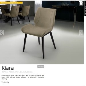 Scaun dining design elegant Kiara - Img 8