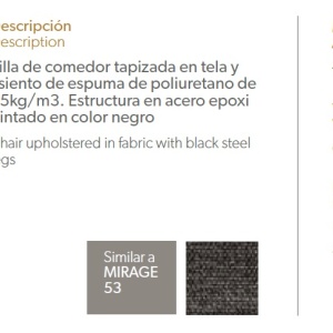 Scaun elegant design italian Sunny AC-A133 - Img 3