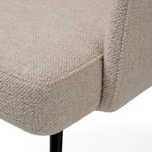 Scaun elegant design LUX Aiden, Renato off-white - Img 6