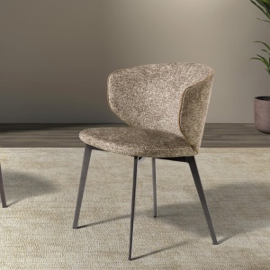 Scaun LUX design italian Brown marbled