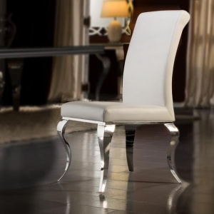 Scaun modern alb, Barroque 792538