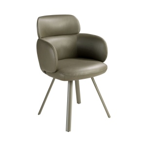 Scaun modern design italian Olive green