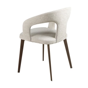 Scaun modern design italian, Tesatura Off-White - Img 9