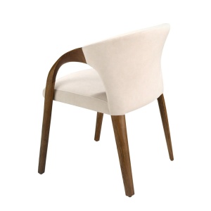 Scaun modern stil avangardist Cream - Img 4