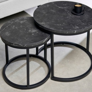 Set de 2 masute design modern Elegance - Img 4