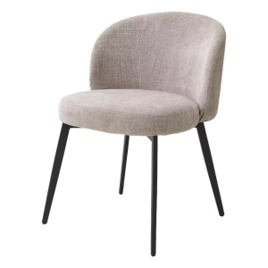 Set de 2 scaune design LUX Lloyd, Sisley gri - Img 5