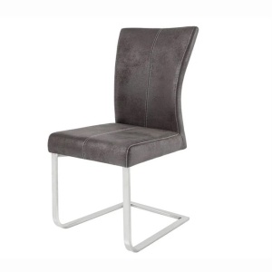 Set de 2 scaune dining sau birou, retro style, gri vintage Samson A-35768 VC