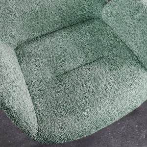 Set de 2 scaune pivotante Baltic stejar/ verde menta - Img 9