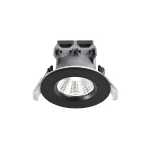 Set de 3 spoturi incastrabile baie LED dimabil Fremont 3-Kit IP65 4000K negru