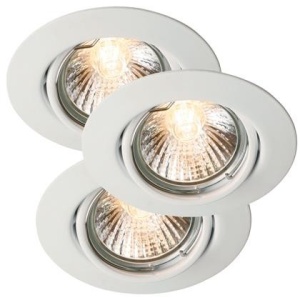 Set de 3 spoturi incastrabile Triton alb 54540101 NL