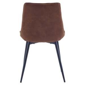 Set de 4 scaune ROADSTAR microfibra cognac - Img 4