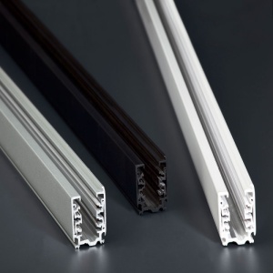 Sina metalica gri 2m, pentru spoturile pe sina de la Faro 64215
