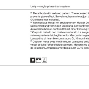 Spot, accesoriu pentru sinele monofazate Unity, Focus mini alb - Img 5