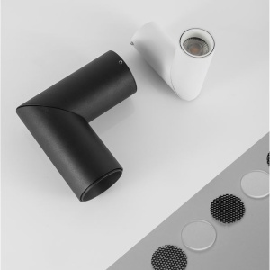Spot aplicat ajustabil design modern BOSTON negru 85366 universul-luminii.ro
