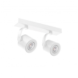 Spot aplicat cu brat directionabil de tavan/plafon BROSS ARM 2 alb ZZ AZ3502