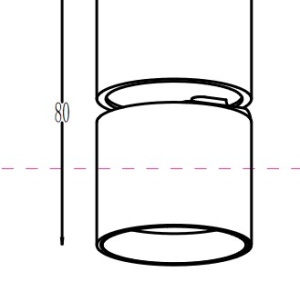 Spot aplicat directionabil LED design modern Onda 4000K alb MYC024CL-L12W4K 196306 universul-luminii.ro