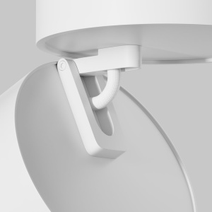 Spot aplicat directionabil LED Lens alb 3000K 12W - Img 4