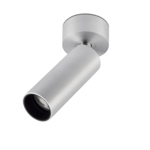 Spot aplicat directionabil STAN Slim aluminiu/negru