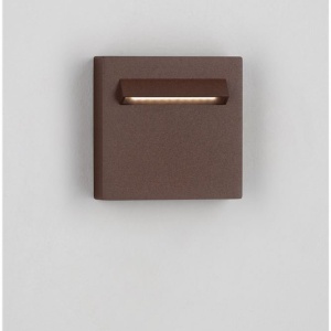 Spot aplicat exterior LED 3000K, IP65 RECTO corten - Img 5