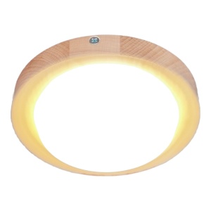 Spot aplicat LED fabricat manual din lemn OKIO - Img 4