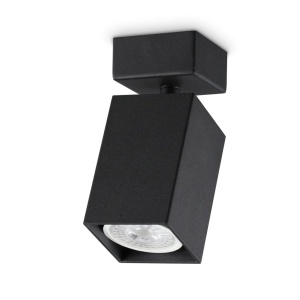 Spot aplicat tavan DYNAMITE AP1 SQUARE NERO