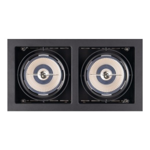 Spot directionabil, incastrabil, negru, dim.18,5x34,5cm, Matrix I H0049 MX