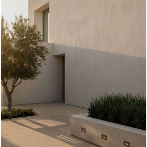 Spot incastrabil exterior LED 3000K, IP65 RECTO corten - Img 9