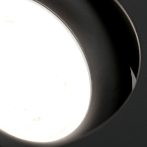 Spot incastrabil tavan directionabil CHOICE negru D-9cm 235646 universul-luminii.ro