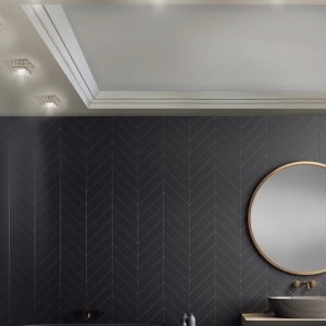 Spot incastrat tavan/plafon design decorativ ESTER SQUARE 1 BLACK 97826 universul-luminii.ro
